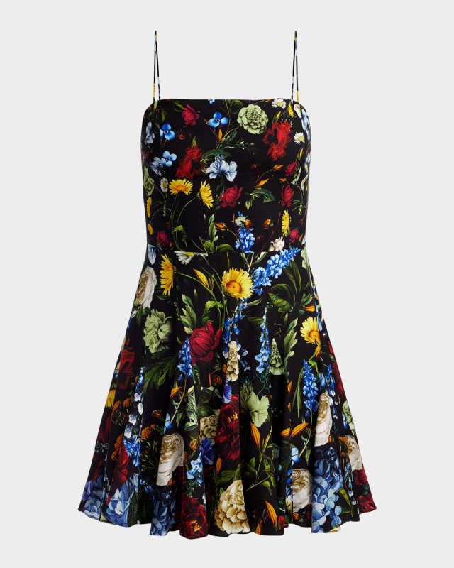 Ginny Spaghetti-Strap Mini Dress